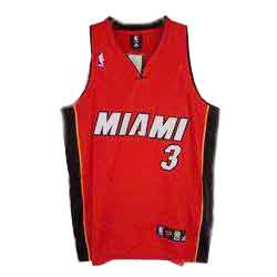 Dwyane Wade Jersey Red #3 NBA Miami Heat Jersey