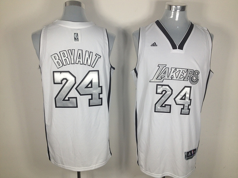 NBA Los Angeles Lakers #24 Bryant Jersey in White