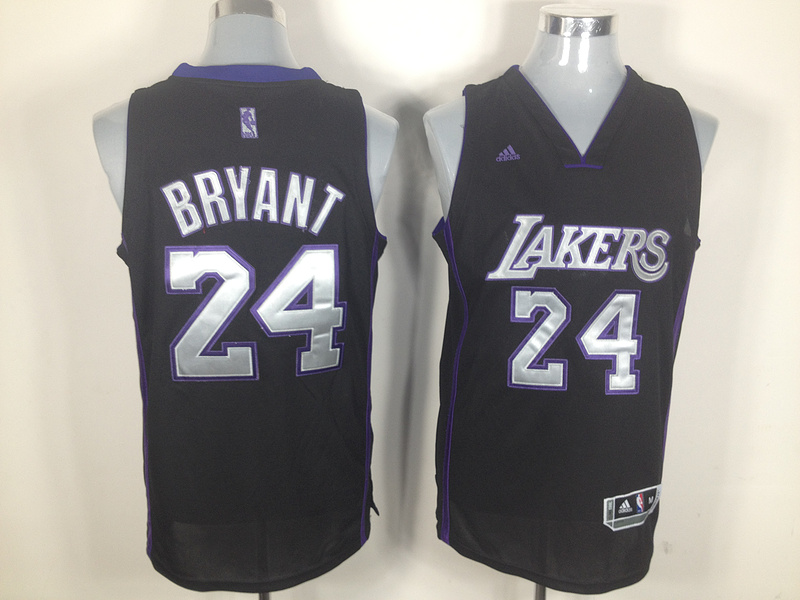 Bryant Jersey: #24 NBA Los Angeles Lakers Jersey in Black