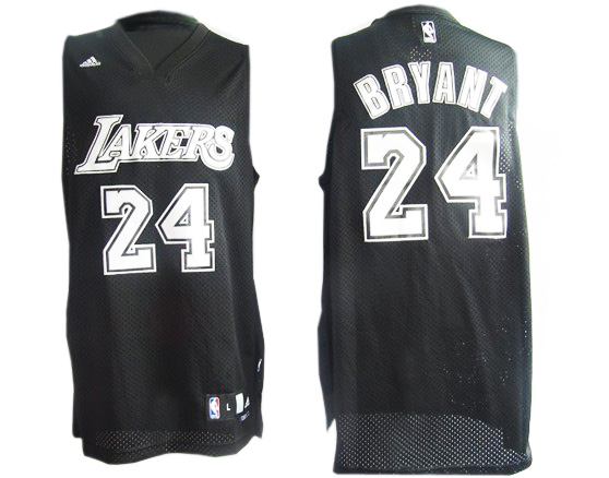 Lakers #24 Kobe Bryant Black Swingman NBA Jersey