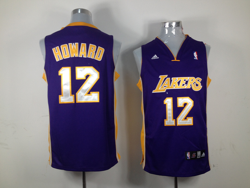 Howard Jersey Purple #12 Los Angeles Lakers Jersey