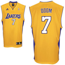 Odom Jersey Yellow #7 Los Angeles Lakers Jersey