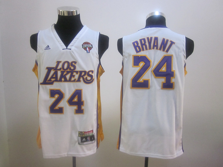 White Kobe Bryant Latin Nights Los Angeles Lakers #24 Jersey