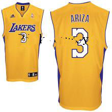 Yellow Ariza Los Angeles Lakers #3 Jersey