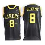 NBA Los Angeles Lakers #8 Bryant Jersey in Black