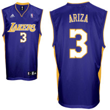 #3 Purple Ariza Home Los Angeles Lakers Jersey