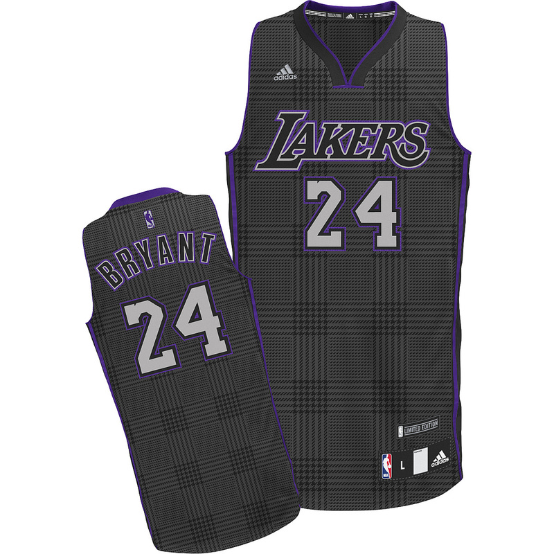 Lakers #24 Bryant Black NBA Jersey