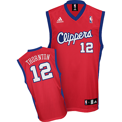 Cole Hamels Jersey Red Road #12 NBA Los Angeles Clippers Jersey