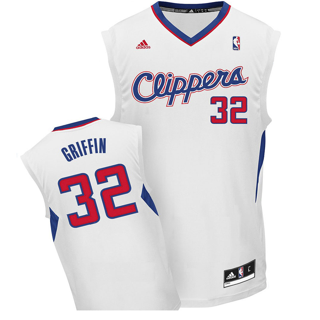 Griffin White Jersey, Los Angeles Clippers #32 Jersey