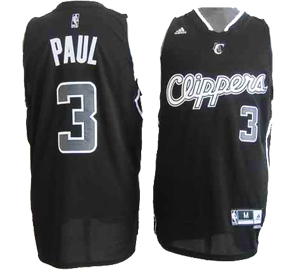 Los Angeles Clippers #3 Paul Black Jersey