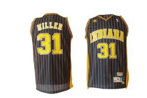 Reggie Miller Jersey: NBA #31 Indiana Pacers Jersey In Black