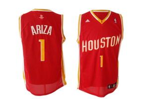 Ariza Jersey: Basketball #1 Houston Rockets Jersey In Red