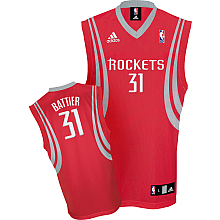 Shane Battier Road Red Rockets Adidas NBA Jersey