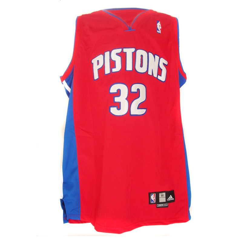 Pistons #32 Richard Hamilton Road Red NBA Jersey