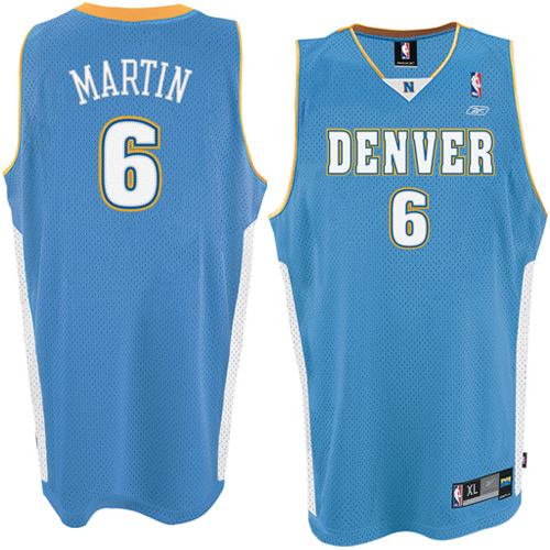 Kenyon Martin Jersey Powder Blue #6 NBA Denver Nuggets Jersey