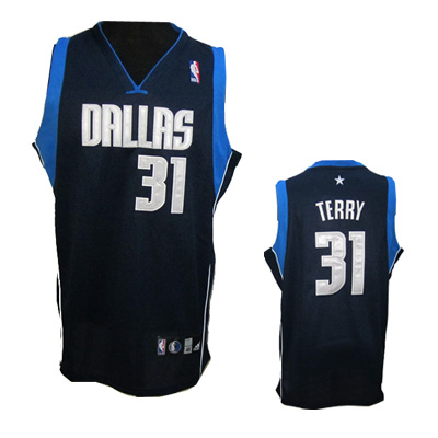 Dallas Mavericks #31 Jason Terry Dark Blue NBA jersey