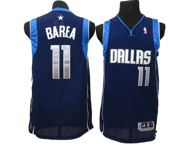 Mavericks #11 Dirk Barea Regular dark blue NBA Jersey