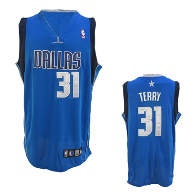 Jason Terry Jersey: NBA #31 Dallas Mavericks Jersey in Baby Blue