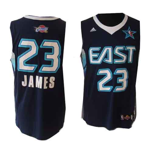 blue James Cavaliers All Star #23 Jersey