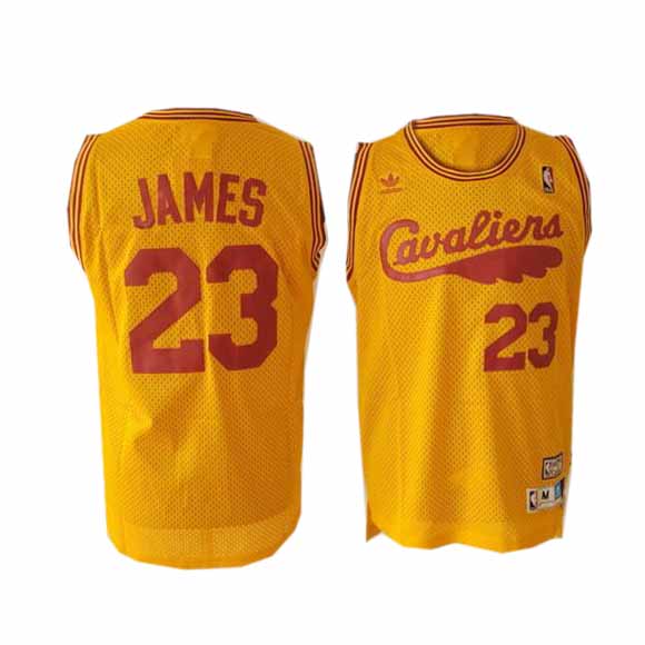 James Yellow Cavaliers Jersey