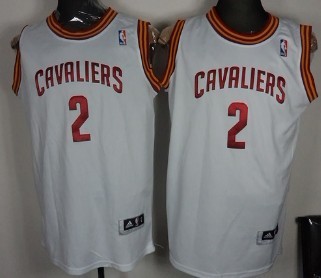 #2 white Irving Cleveland Cavaliers Jersey