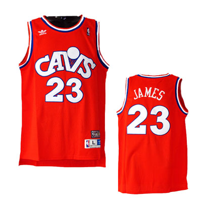 James Jersey red #23 NBA Cleveland Cavaliers Jersey