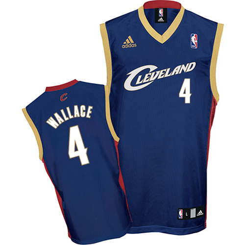 Ben Wallace Alternate Jersey: #4 Cleveland Cavaliers Jersey In Blue