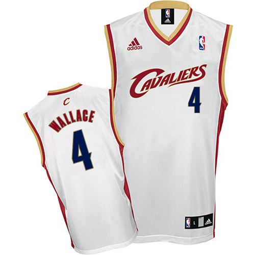 Cleveland Cavaliers #4 Ben Wallace Home Jersey in White