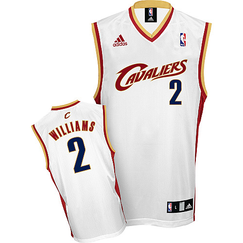 #2 White Mo Williams Home Cleveland Cavaliers Jersey