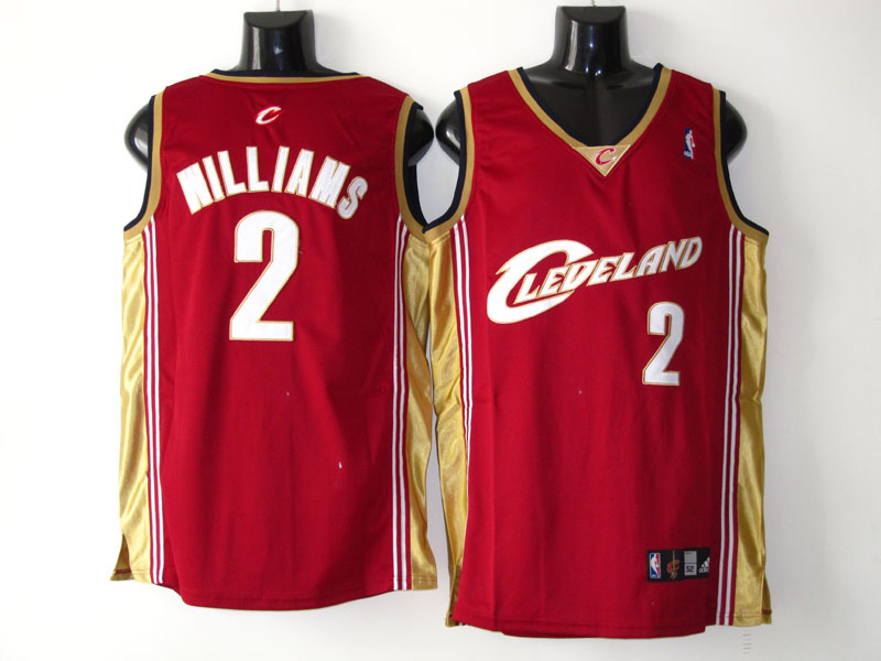 Cleveland Cavaliers #2 WILLIAMS red Jersey