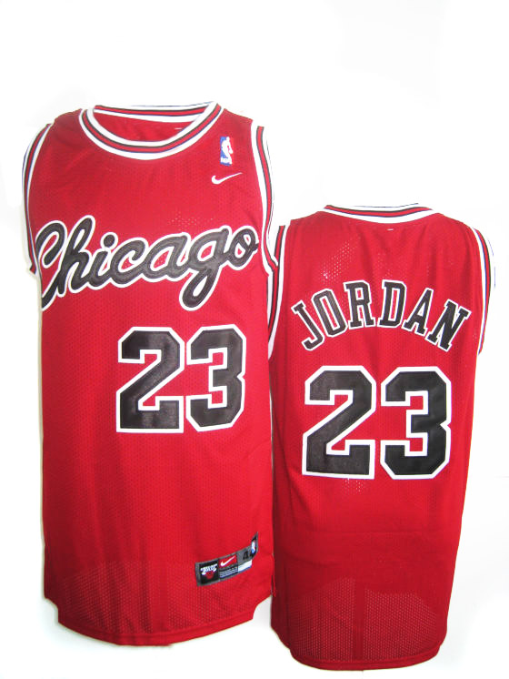 Red Michael Jordan Bulls #23 Jersey