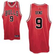 Luol Deng Road Red Jersey, Chicago Bulls #9 Swingman Jersey