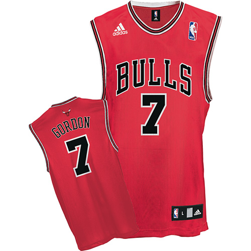 Red Ben Gordon Road Bulls #7 Jersey