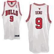 White Luol Deng Home Jersey, Chicago Bulls #9 Premier Jersey