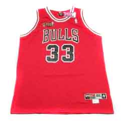 Pippen red Bulls Jersey