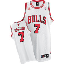 Bulls #7 Ben Gordon White Swingman NBA Jersey