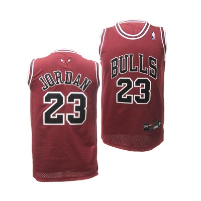 Chicago Bulls #23 Jordan red Jersey