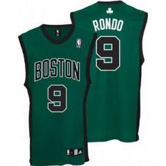 Rando Jersey green  #9 Boston Celtics NBA Jersey