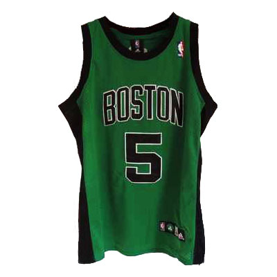 #5 Kevin Garnett Road green  Boston Celtics Swingman NBA jersey