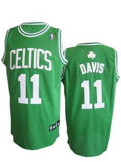 Davis Jersey: Boston Celtics #11 NBA Jersey in Green 