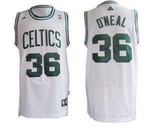 Oneal White  Celtics Jersey