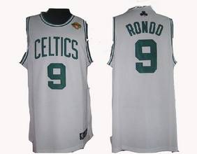 Grey  Rondo Celtics #9 Jersey