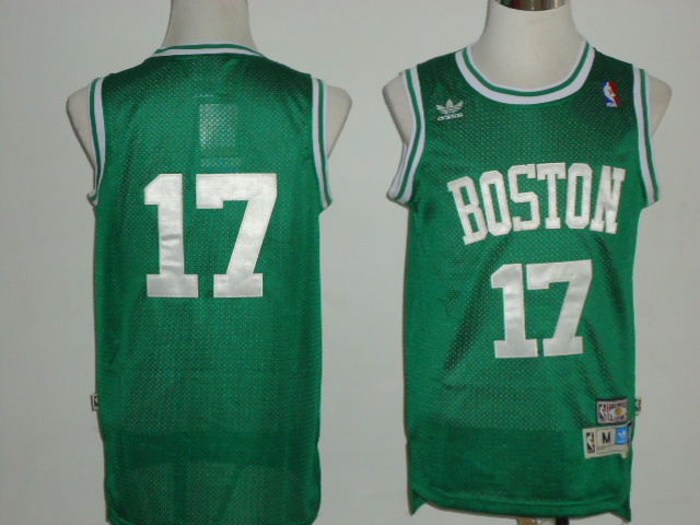 John Havlicek Jersey: Boston Celtics #17 NBA Jersey in green 