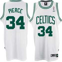 Boston Celtics #34 Paul Pierce White  NBA jersey