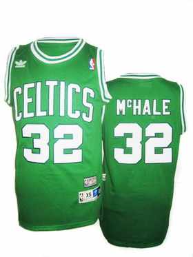 Boston Celtics #32 Green  McHale Throwback Swingman NBA jersey