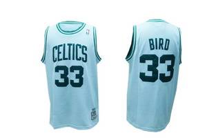 Boston Celtics #33 Bird NBA jersey in White 