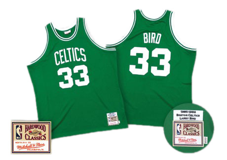Larry Bird Green  Celtics Jersey