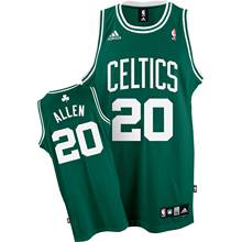Ray Allen Jersey Green  #20 Boston Celtics NBA Jersey