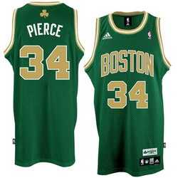 Boston Celtics #34 Paul Pierce Kelly St. Patricks Day Edition Swingman NBA jersey in Green