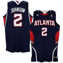 Joe Johnson Navy Blue jersey, Atlanta Hawks #2 Swingman NBA jersey